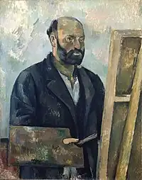 Paul Cézanne, Self-Portrait with Palette, 1890