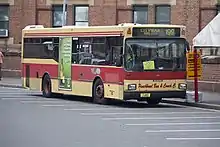 Austral Pacific bodied Scania L113CRL in PBC livery