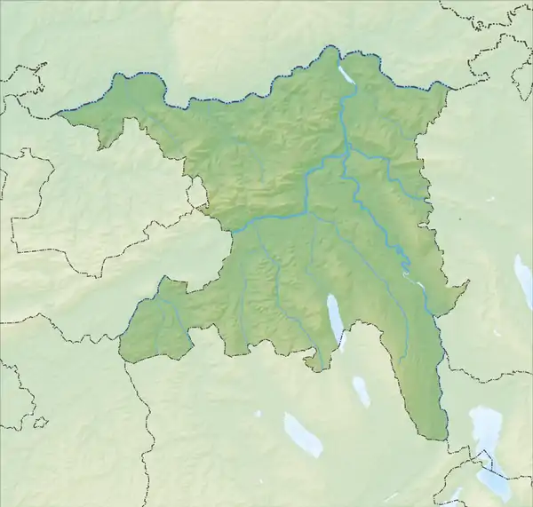 Wettingen is located in Canton of Aargau