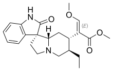 Chemical structure of rhynchophylline