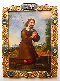Painting of Saint Isidore the Farmer
