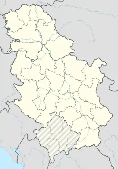 Sićevo is located in Serbia