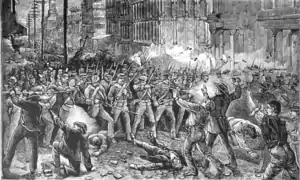 Image 3Baltimore railroad strike of 1877 (from History of Baltimore)
