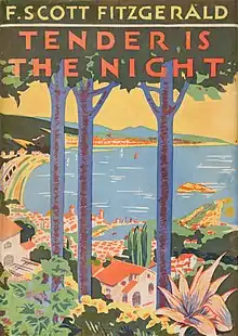 Dust jacket of Tender Is the Night (1934)