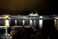USS America moored in Valparaiso, Chile on 27 August 2014