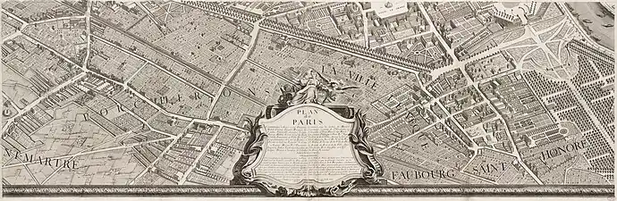 Plan de Turgot (1730's)